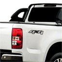 Ver imagem 1 de Kit Adesivo 4x4 S10 Anos 13 14 15 16 17 18 19 20 21 22 Full Cor Padrão Foto Teu Adesivo Preto