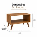 Ver imagem 5 de Mesa Centro Indiana Freijó Prateleira