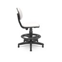 Ver imagem 2 de Cadeira Caixa Checkout Secretária Recepção ou para Laboratório Branca