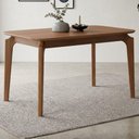 Ver imagem 2 de Mesa de Jantar 4 Lugares Tampo MDF 130x80 cm 20507 Cinamomo Natuem