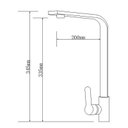 Ver imagem 2 de Torneira Prizi Plana Misturador Monocomando Dourada