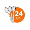 Ver imagem 1 de KIT - 24 Colheres de Sobremesa Luxo Laguna em Aço Inox CSITOP - Tramontina