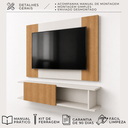 Ver imagem 4 de Painel com Rack para TV - Tokyo c/ Porta 155cm