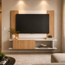 Ver imagem 2 de Painel com Rack para TV - Tokyo c/ Porta 155cm