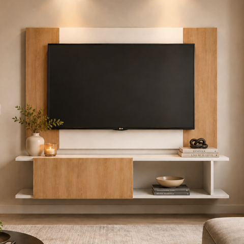 Painel com Rack para TV - Tokyo c/ Porta 155cm