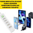 Ver imagem 3 de Extensão 5 Tomadas Cabo 3 Metros Reforçado Régua de Energia