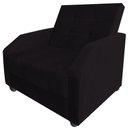 Ver imagem 1 de Poltrona Raquel Plus Size Preto