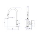 Ver imagem 3 de Misturador Monocomando de Mesa para Cozinha Cromado 2256.C26.F.Int Level Flex - Deca