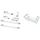 Ver imagem 1 de Suporte Kit de Acessório para Banheiro Cromado