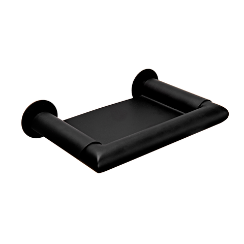 Saboneteira Inox Preto Fosco - Kromus Me0203b