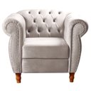 Ver imagem 2 de Poltrona Nobreza Classica Retrô Decorativa Chesterfield