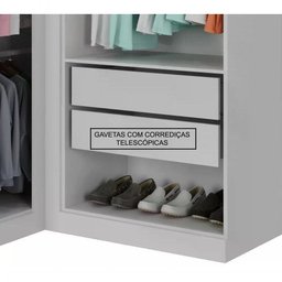 Guarda Roupa Modulado De Canto 3 Portas J00020x5 Branco Pln - 5 Guarda Roupa Modulado De Canto 3 Portas J00020x5 Branco Pln - 5