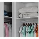Ver imagem 4 de Guarda Roupa Modulado De Canto 3 Portas J00020x5 Branco Pln