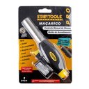Ver imagem 4 de Maçarico a Gás Controle Manual de Chama Butano Metal Soldar Reparos Artesanato Culinária Cozinha Sta
