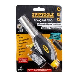 Maçarico a Gás Controle Manual de Chama Butano Metal Soldar Reparos Artesanato Culinária Cozinha Sta - 4