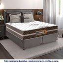 Ver imagem 4 de Cama Box Casal Bipartido Sintético + Colchão Molas Ensacadas Texas Prime Colchões 138cm - Suporta