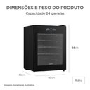 Ver imagem 7 de Adega de Vinho Climatizada Midea 24 Garrafas Inverter Bivolt MDRW110FGGGL3