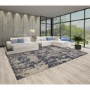 Ver imagem 2 de Tapete P/ Sala Serido B2694 L.Grey/Navy 2,30X3,00 São Carlos