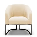 Ver imagem 2 de Cadeira Sala de Jantar Base Industrial Preto Stella Suede D03 - D’Rossi