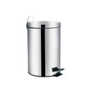 Ver imagem 1 de Lixeira de Aço Inox Com Pedal e Tampa 20L MOR Balde Interno