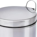 Ver imagem 6 de Lixeira de Aço Inox Com Pedal e Tampa 20L MOR Balde Interno