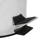 Ver imagem 3 de Lixeira de Aço Inox Com Pedal e Tampa 20L MOR Balde Interno