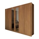 Ver imagem 3 de Guarda-roupa Casal Saint 6 Portas 6 Gavetas com Espelho Cinamomo - Panorama Móveis