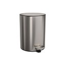 Ver imagem 1 de Lixeira Deca Suprema 1005.Red.5.Inx com Pedal 5L Redonda Inox