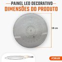 Ver imagem 3 de Painel LED Redondo Decor Foxlux 32W Branco Frio Bivolt Kit 2