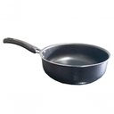 Ver imagem 1 de Frigideira Alta Antiaderente Alumínio Grosso Craqueada N22