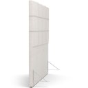 Ver mais imagens de Cabeceira Cama Box Casal King 195 cm Roma W01 Linho Champagne - Lyam Decor