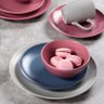 Pote Bowl Rosa Ceramica 550ml Color Tigela Rose 2un - 4