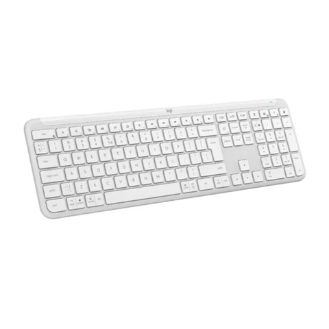 Teclado sem Fio Signature Slim K950 Branco Logitech