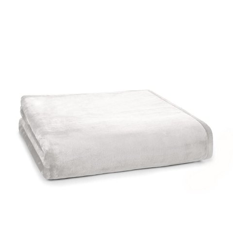 Cobertor Flanel Adele Karsten Queen Cinza 240x260 cm
