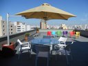 Ver mais imagens de Ombrelone Lateral Caramelo - 3,00m de Diâmetro - em Alumínio - para Fixação no Piso - Persianet