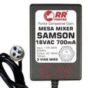 Ver imagem 3 de Fonte Ac 18v pra Mesa Som Mixer Samson Mdr6 Mdr8 Mdr10 Mdr16