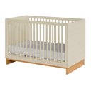 Ver imagem 7 de Quarto de Bebê 2 Pçs Berço e Cômoda Grande Coleção Cubo - Areaia/plátano