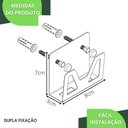 Ver imagem 3 de Suporte Para Lamina de Barbear Porta Gilete Branco ELG