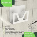 Ver imagem 2 de Suporte Para Lamina de Barbear Porta Gilete Branco ELG