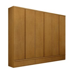 Roupeiro 6 Portas 100%mdf Urbano Josandro Damasco Texturizado - 1