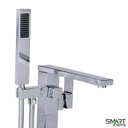 Ver imagem 2 de Misturador Monocomando de Piso para Banheira Smart Norte Cromado