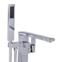 Ver imagem 5 de Misturador Monocomando de Piso para Banheira Smart Norte Cromado