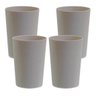 Jogo De Copo Plástico Super Resistente Cinza 750ml 4 Pcs São Bernardo Cinza Concreto - 1