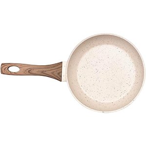 Frigideira de Alumínio Ceramica Antiaderente 26Cm Fundo Triplo Indução Mimo Style Linha Mármol Cook