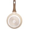 Frigideira de Alumínio Ceramica Antiaderente 26Cm Fundo Triplo Indução Mimo Style Linha Mármol Cook - 5