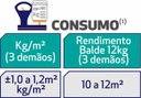 Ver imagem 2 de Manta Líquida Impermeabilizante - 12kg - Cor Branca - Protec