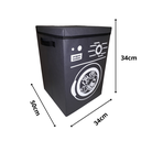 Ver imagem 4 de Cesto para Roupa - Cinza