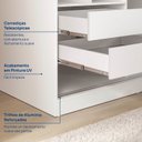 Ver mais imagens de Guarda-Roupa 2 Portas com Espelho Araçá CabeCasa MadeiraOriginals Branco
