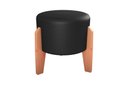 Ver imagem 1 de Puff Decorativo Descanso Luxo Orginal Premium Sintetico Preto Matrix