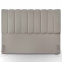 Ver imagem 2 de Kit Cabeceira Cama Box Casal King 195cm com Calçadeira Baú Dália W01 Linho Bege - Lyam Lyam Decor